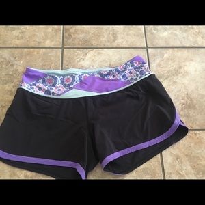 Black speed shorts 4” from Lululemon